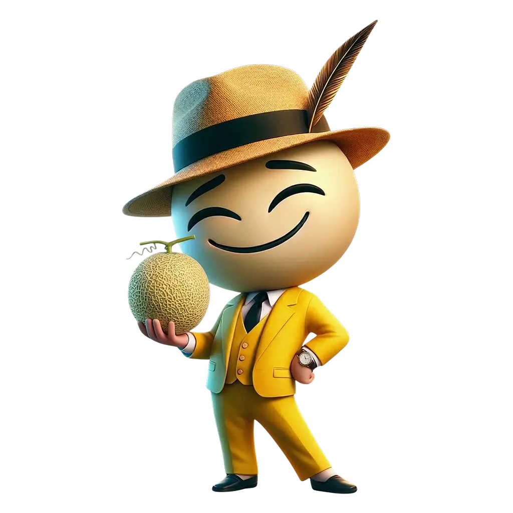 Mask Melon มาสคอต